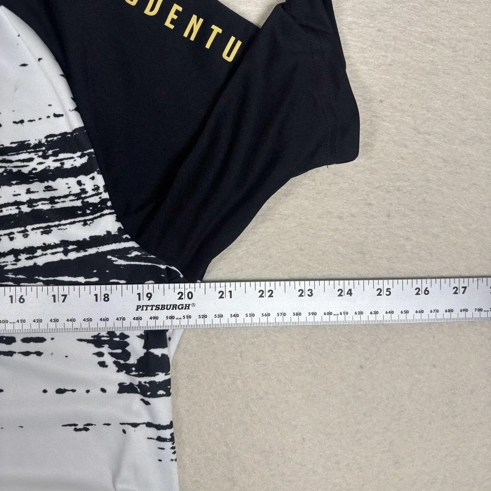 Juventus Shirt Mens Medium White Black Gold Soccer Adidas‎ AEROREADY